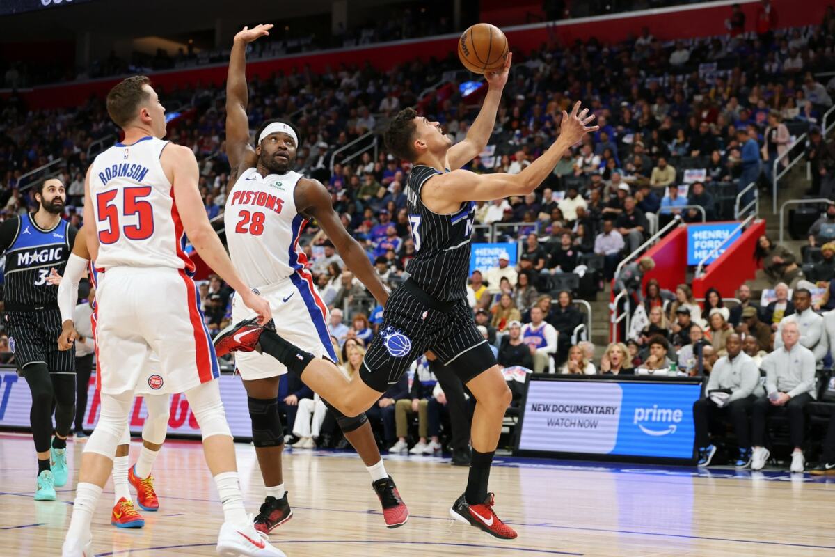 Detroit Pistons - Orlando Medžik