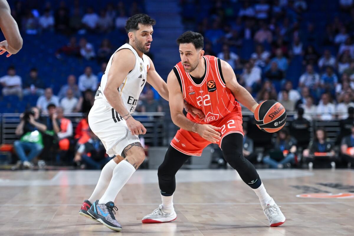 Vasilije Micić na meču Real Madrid - Hapoel Tel Aviv