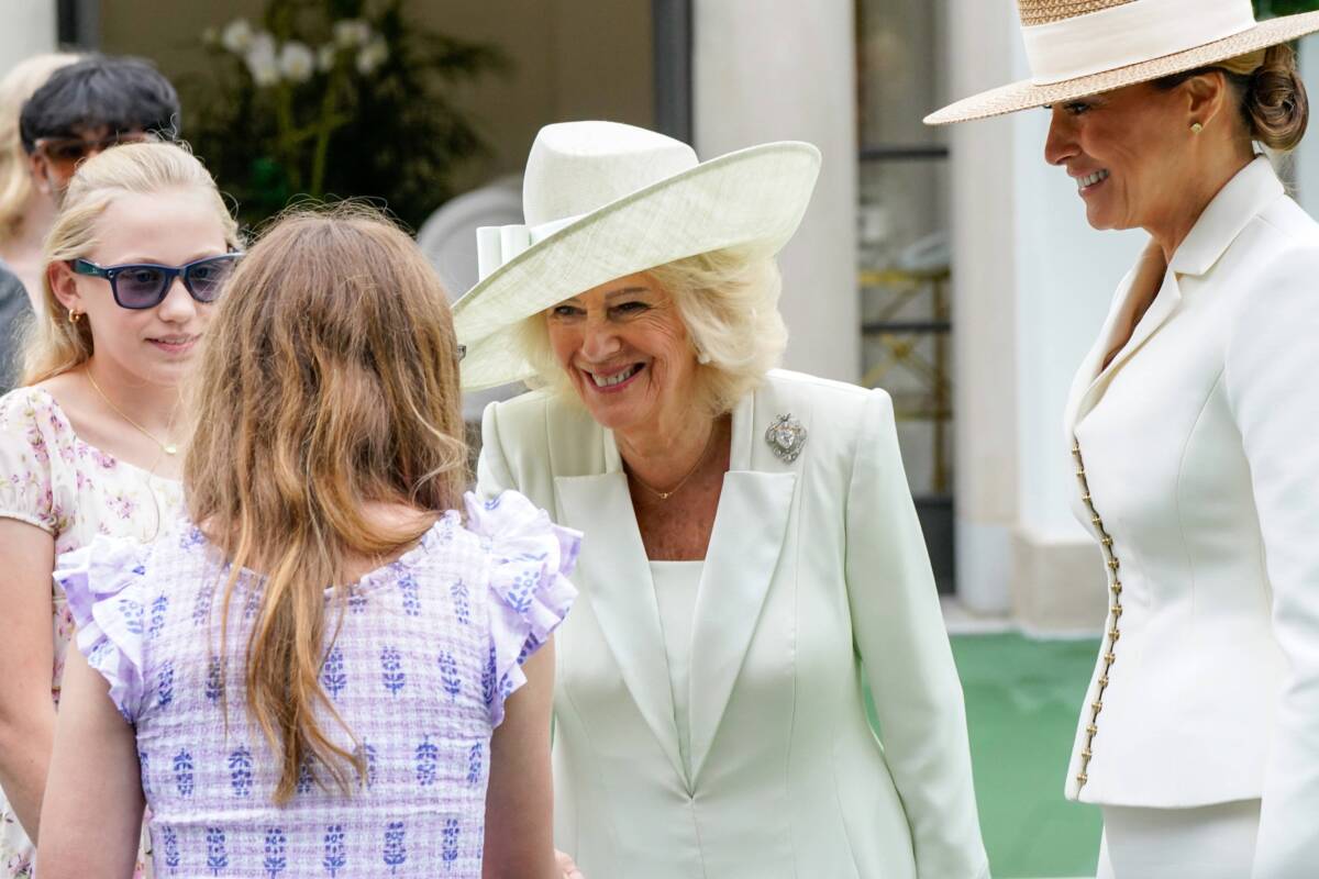 Melanija Tramp, kraljica Kamila - zvanična poseta Beloj kući