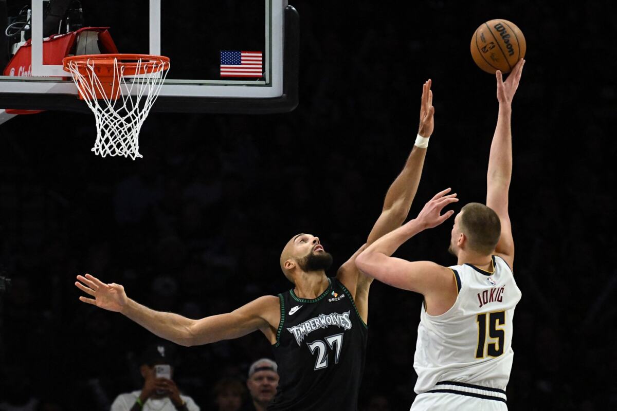 Nikola Jokić na šestom meču Minesota - Denver