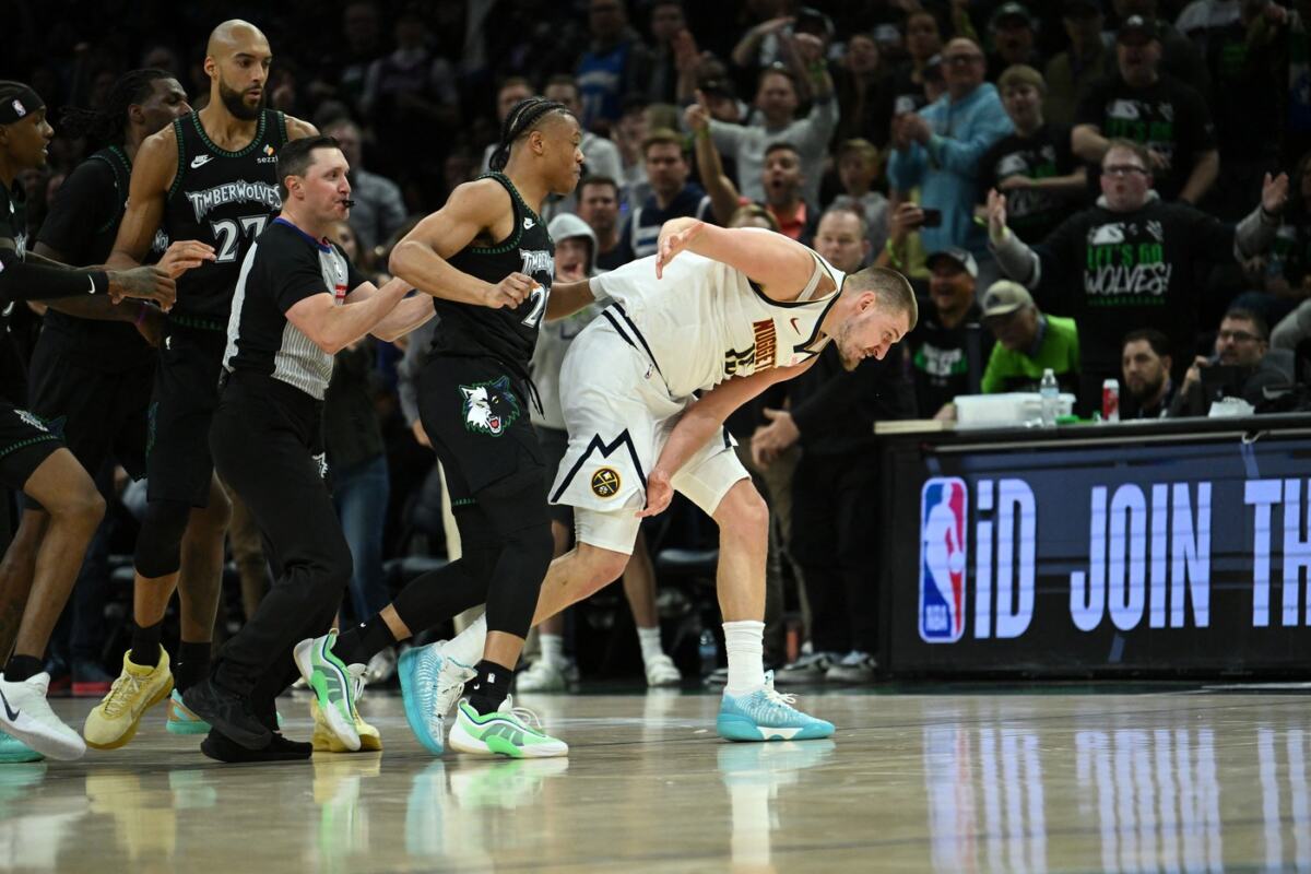Nikola Jokić na šestom meču Minesota - Denver