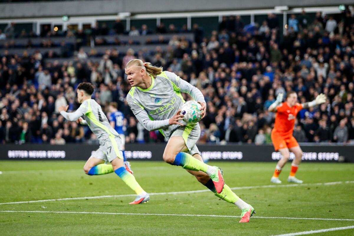 Everton - Mančester siti Erling Haland