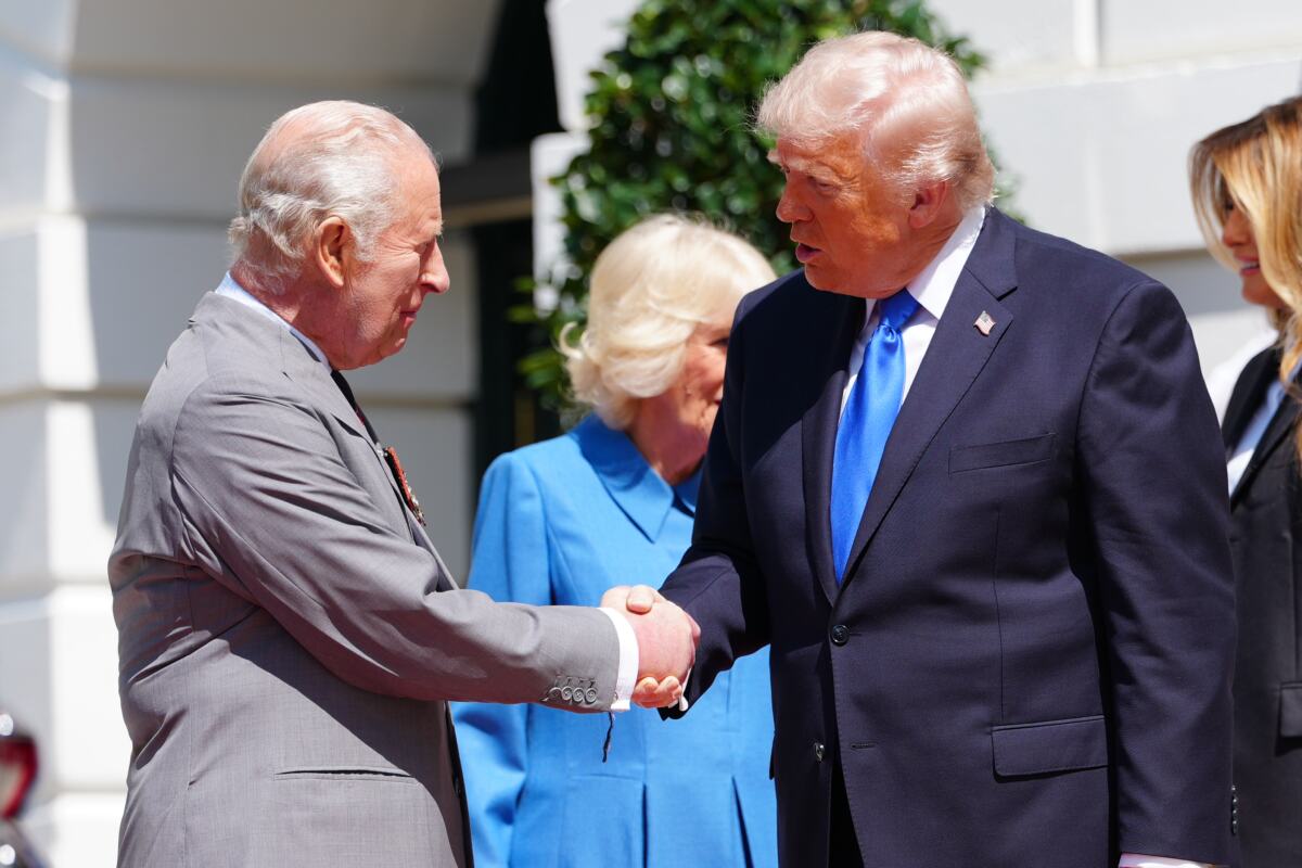 Kralj Čarls, Donald Tramp