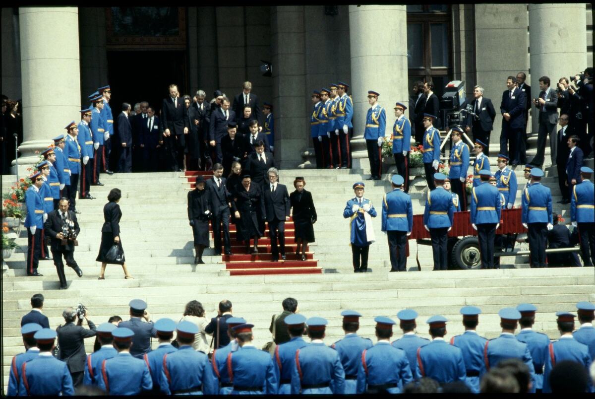 Josip Broz Tito Sahrana