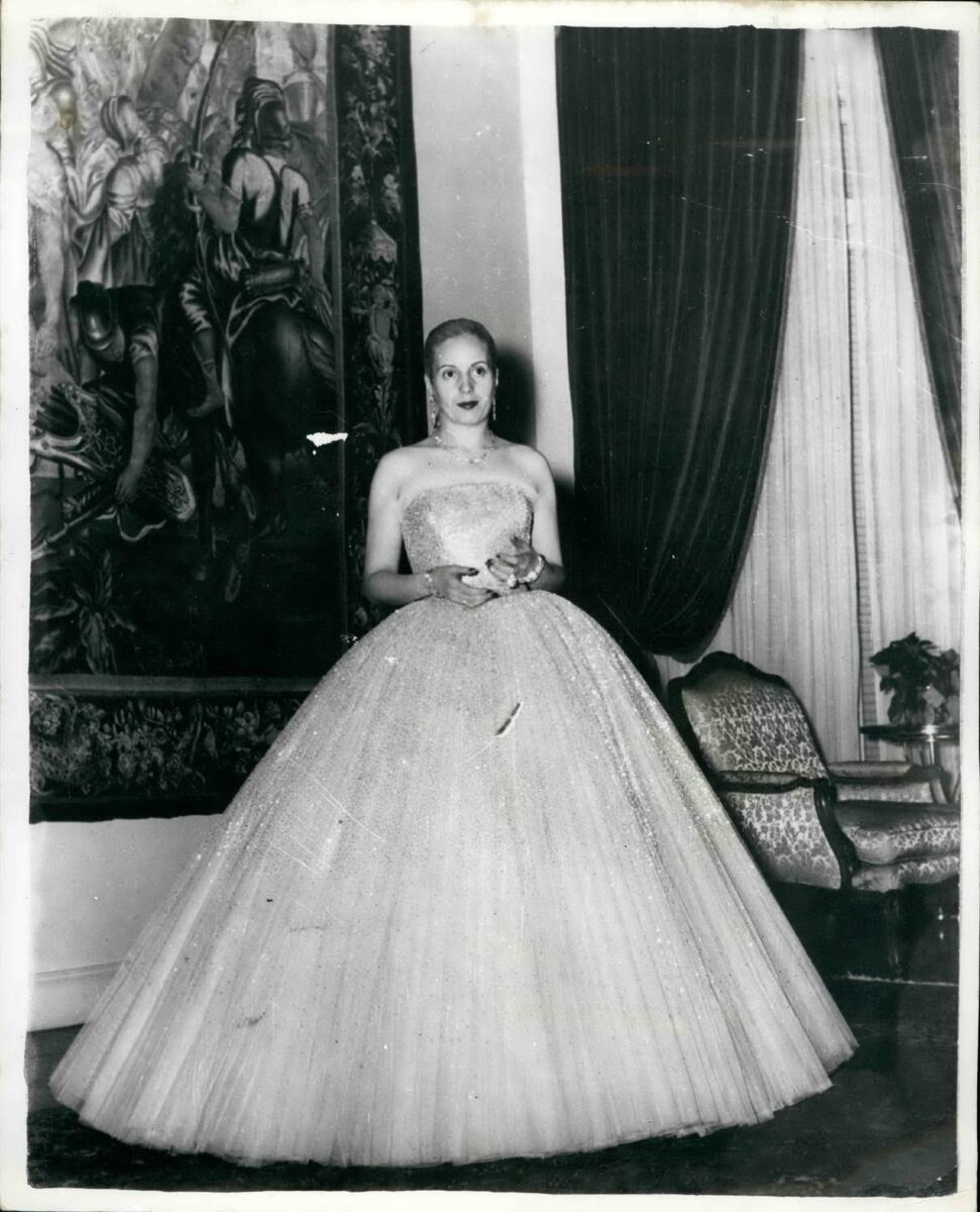 Eva Peron u balskoj haljini