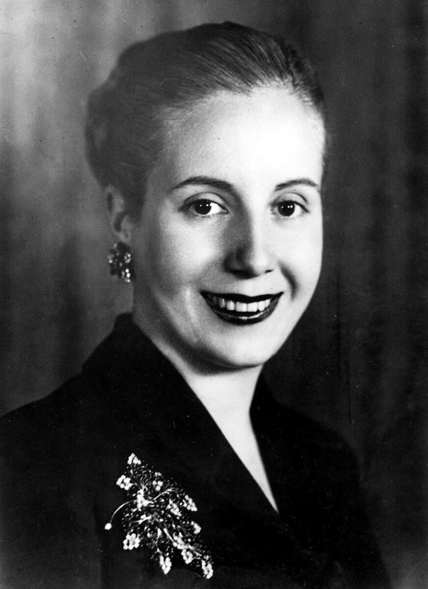 Eva Peron portret