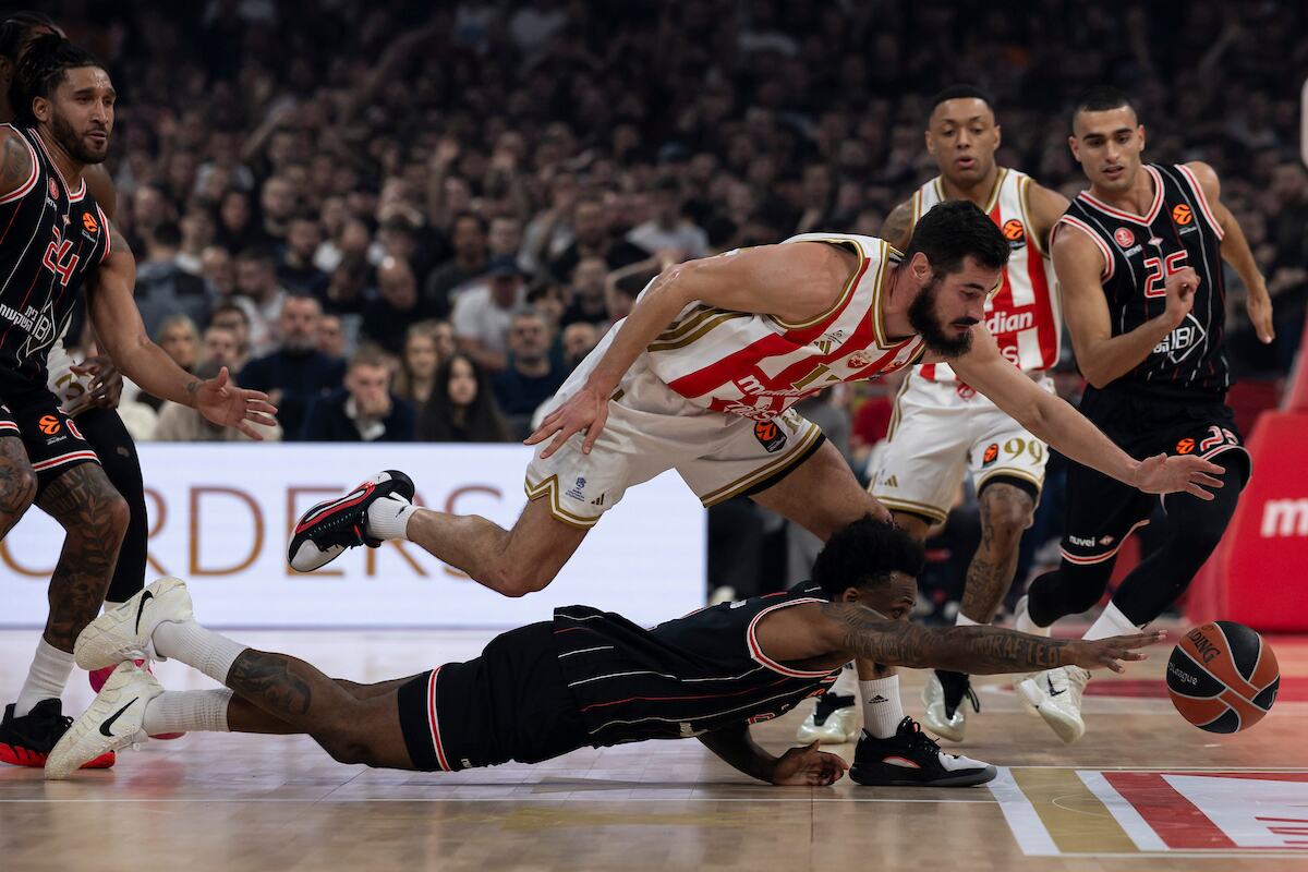 Detalj sa utakmice Crvena zvezda - Hapoel Tel Aviv