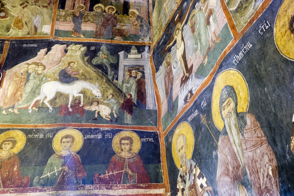Manastir Ostrog - freske