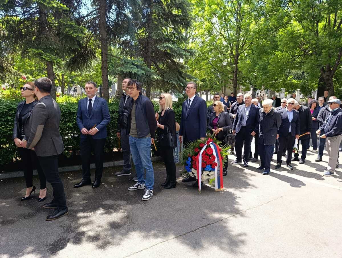Aleksandar Vučić sahrana Vladimir Cvetković