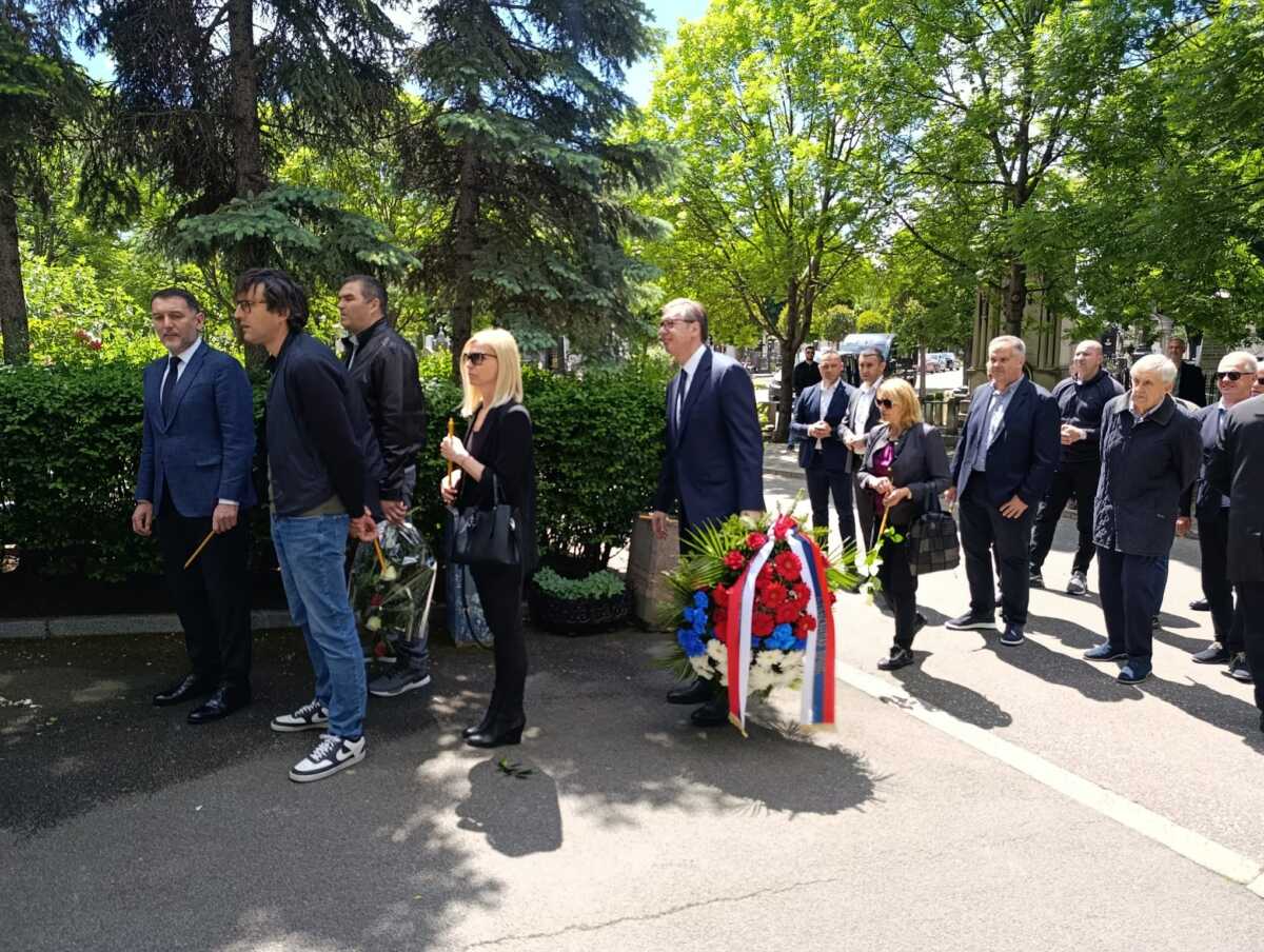 Aleksandar Vučić sahrana Vladimir Cvetković