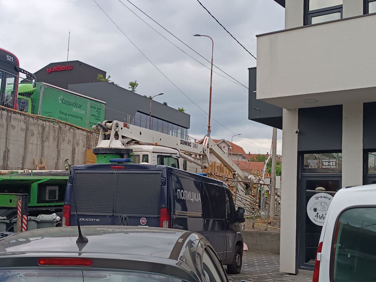 Kragujevac gradilište nesreća