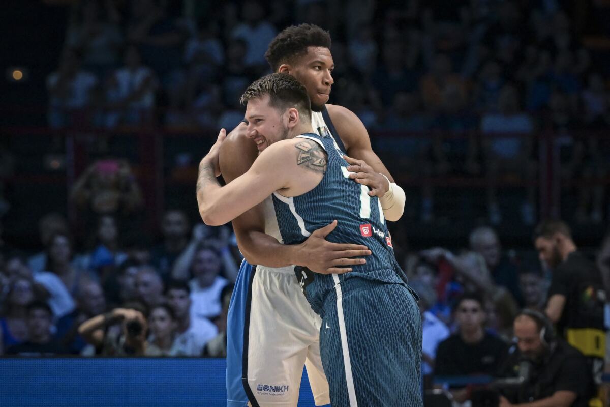 Luka Dončić i Janis Adetokumbo