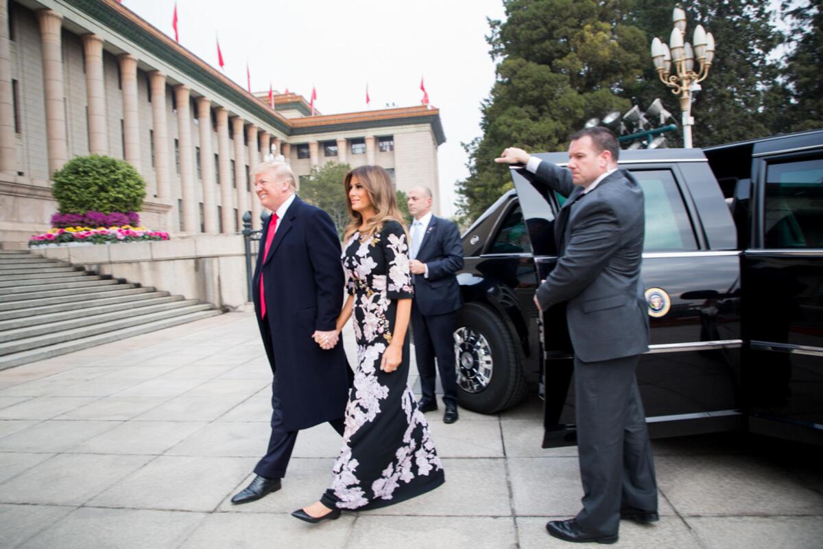 Melanija Tramp, Donald Tramp