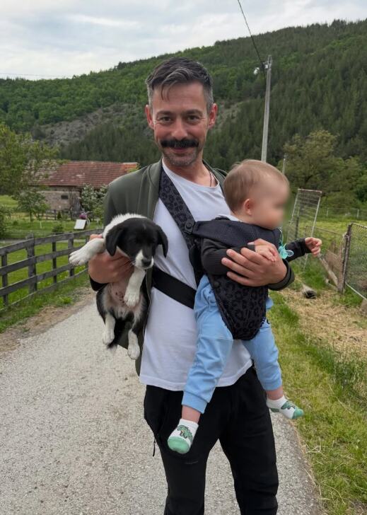 Milan Vasić sa porodicom u Kraljevu