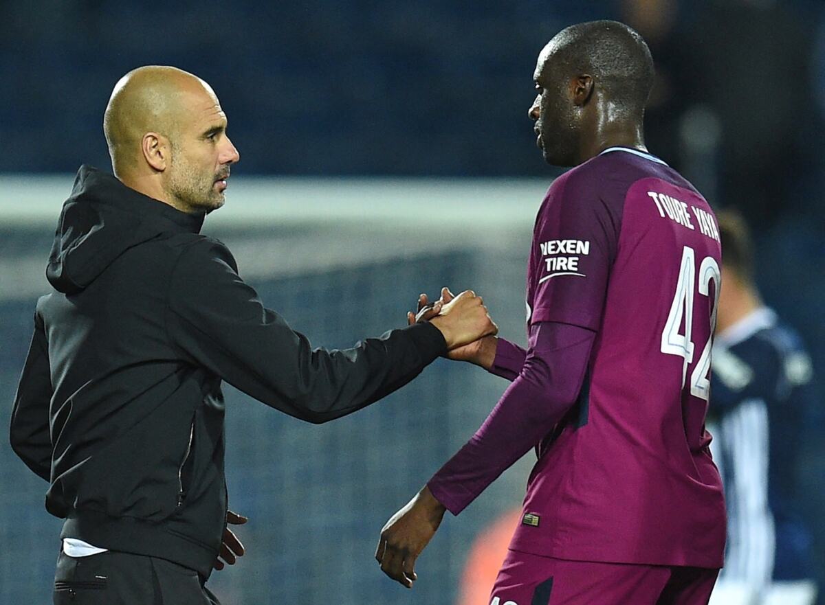 Pep Gvardiola i Jaja Ture