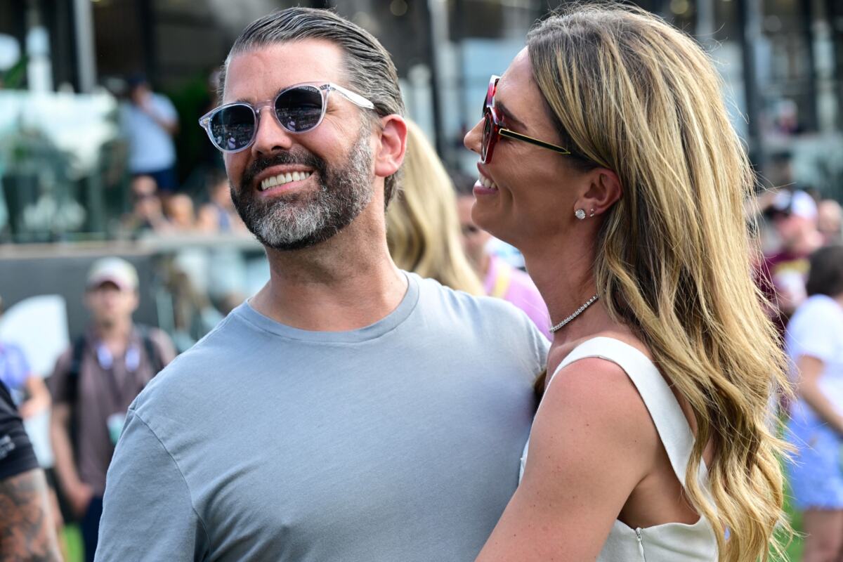 Donald Tramp mlađi i Betina Anderson na javnom događaju