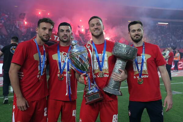 Proslava titule FK Crvena zvezda