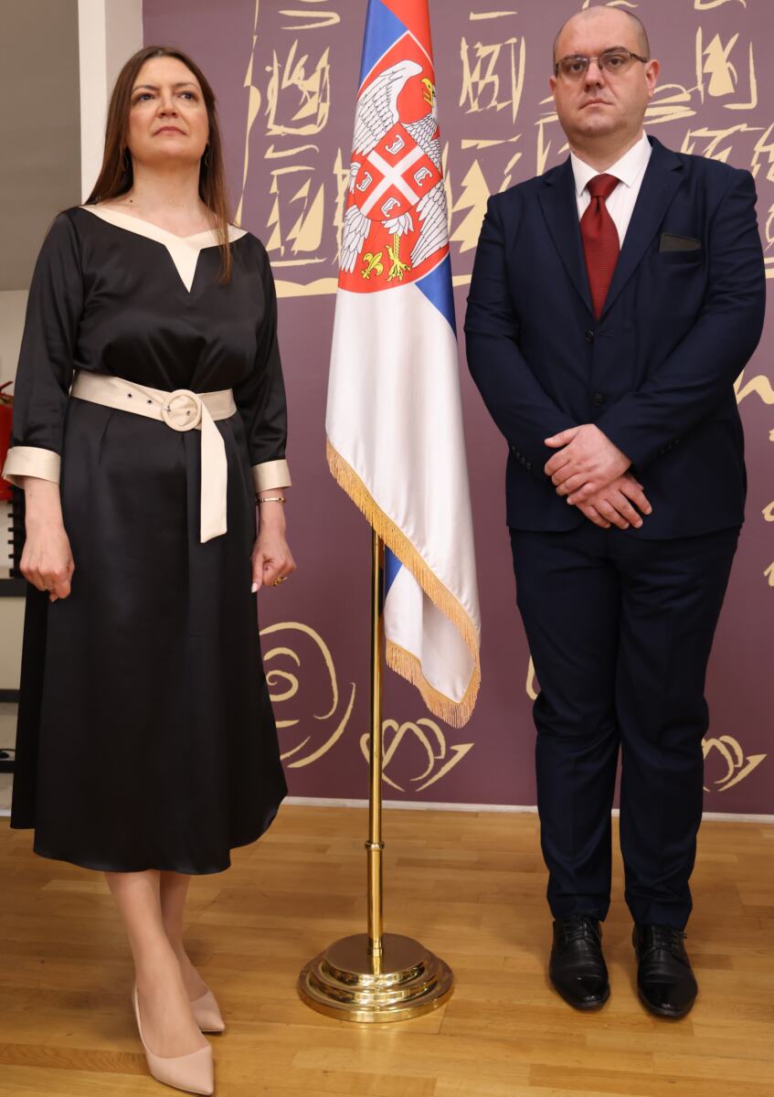 Profesori Suzana Rajić i Danko Leovac.JPG