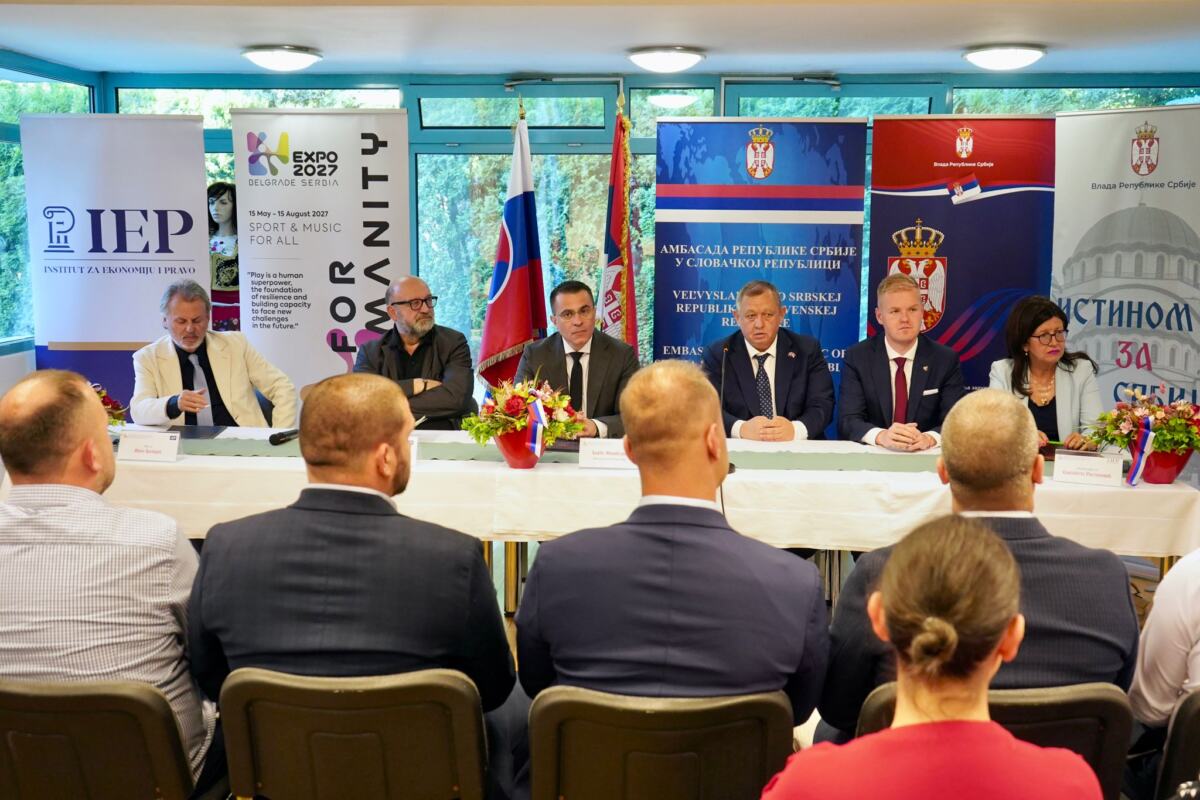 Đorđe Milićević u Bratislavi: Važno je čuvati istinu o Srbiji i nacionalni identitet