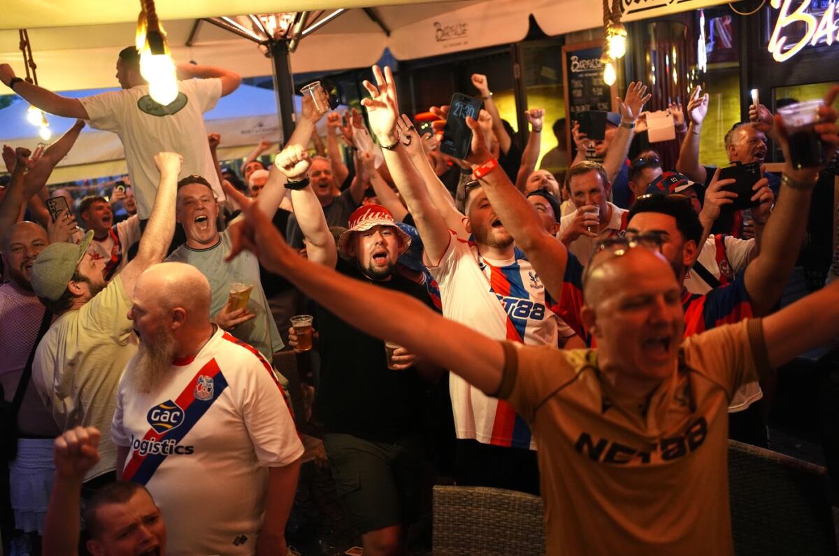 Liga konferencija finale navijači haos