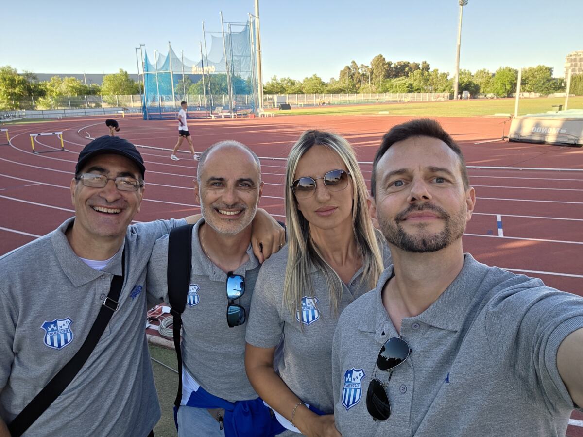 OAK Beograd, atletika