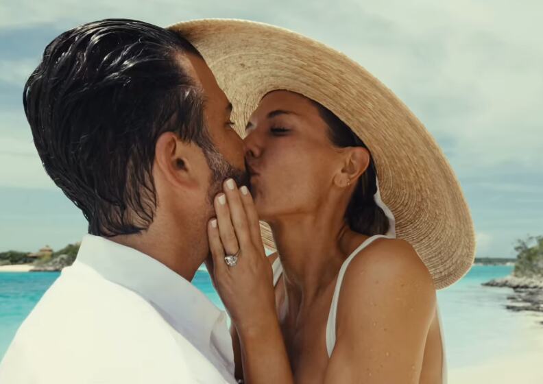 Donald Tramp Junior i Betina Anderson na venčanju na Bahamima (6).png