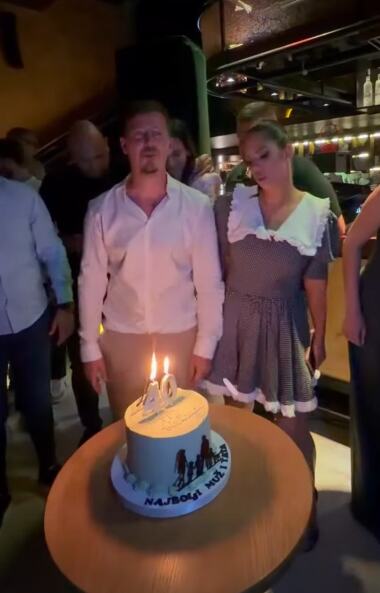 Dinča proslavio 40. rođendan