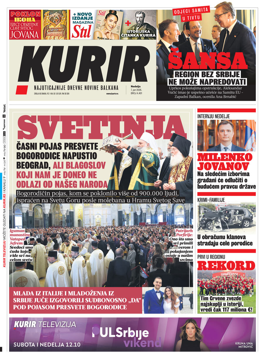 Naslovna 07.06.2026.