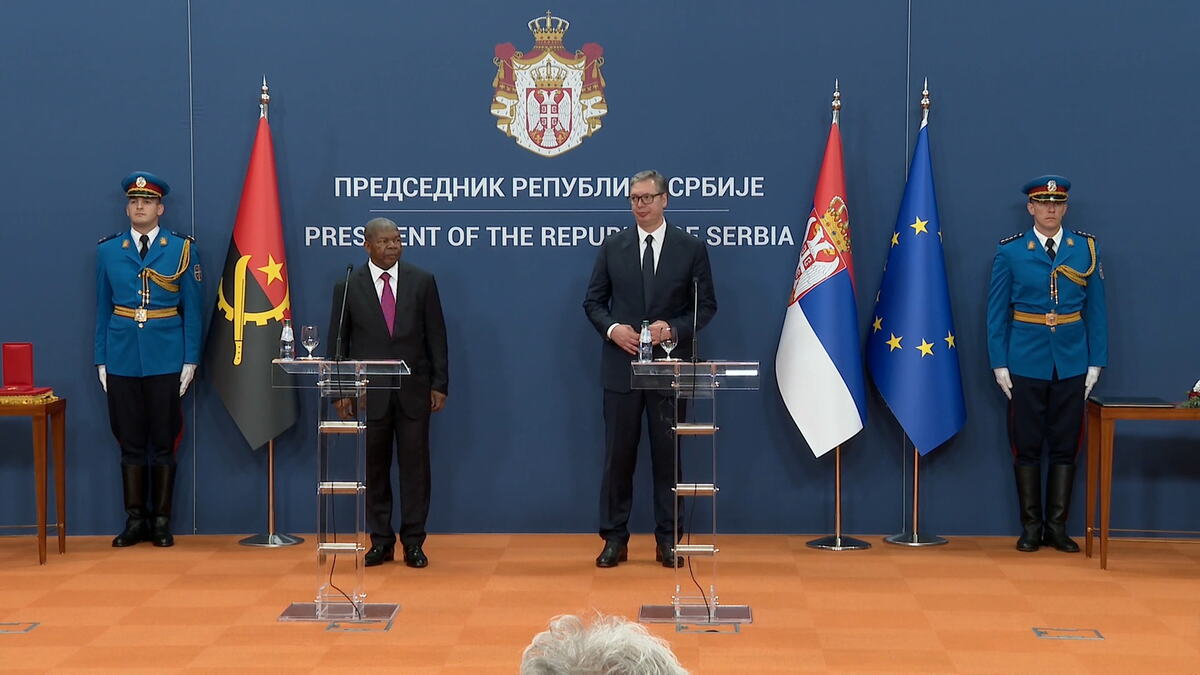Aleksandar Vučić Angola  Žoao Manuel Gonsalves Lorens