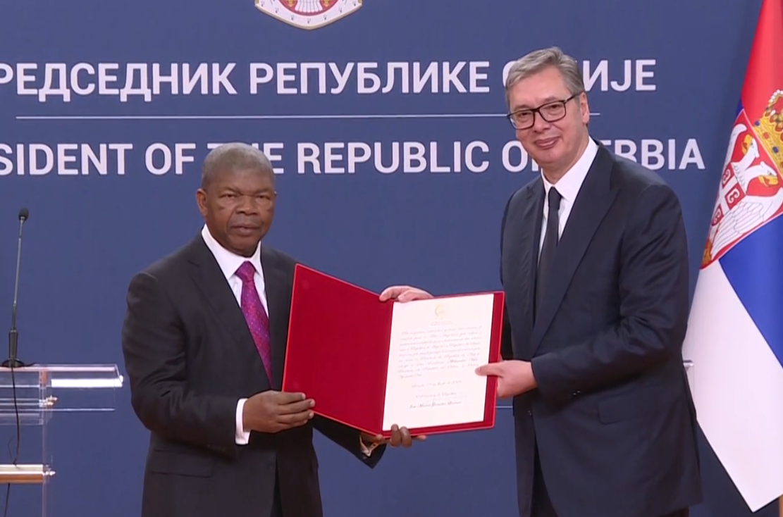 Aleksandar Vučić Angola  Žoao Manuel Gonsalves Lorens
