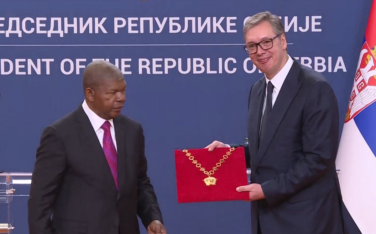 Aleksandar Vučić Angola  Žoao Manuel Gonsalves Lorens