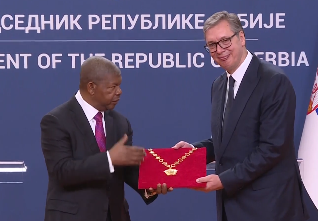 Aleksandar Vučić Angola  Žoao Manuel Gonsalves Lorens