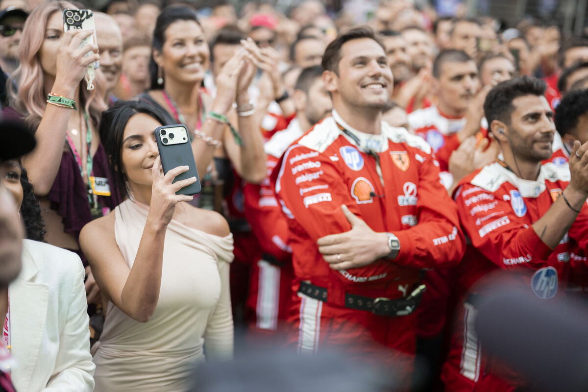 Kim Kardašijan na trci Formule 1 u Monaku