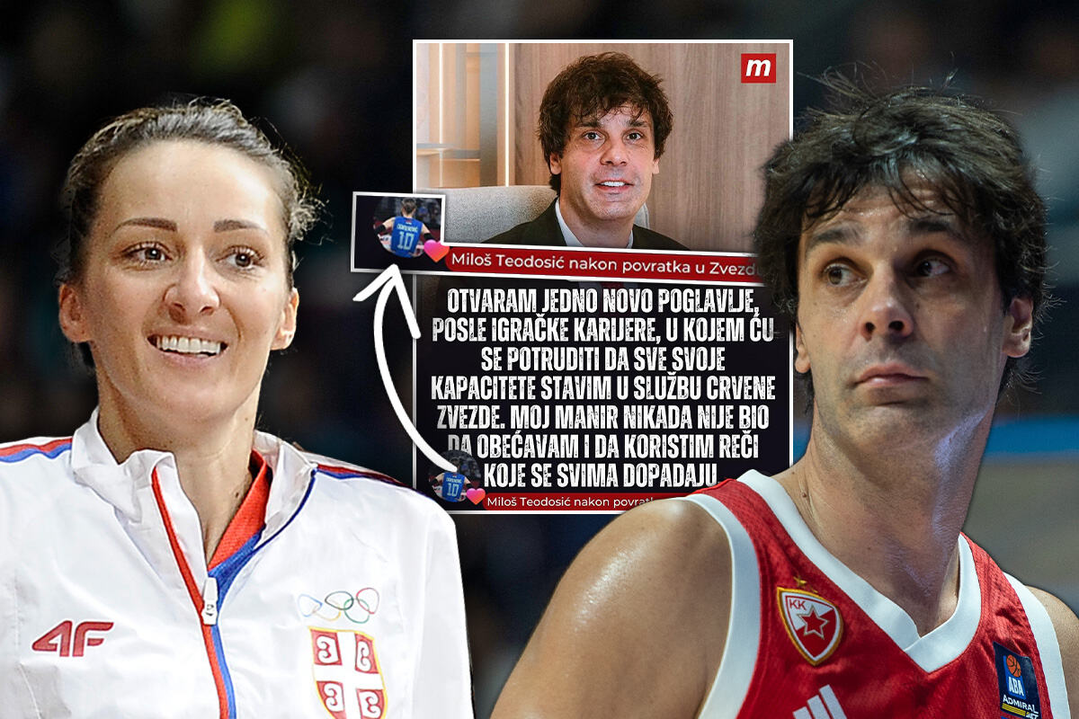 Maja Ognjenović Miloš Teodosić