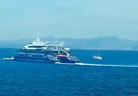sudar brodova, Split