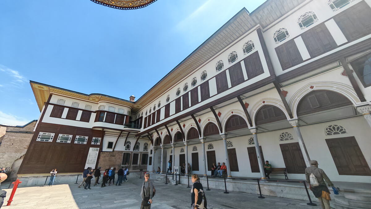 Palata Topkapi - harem - dvorište miljenica sa apartmanima