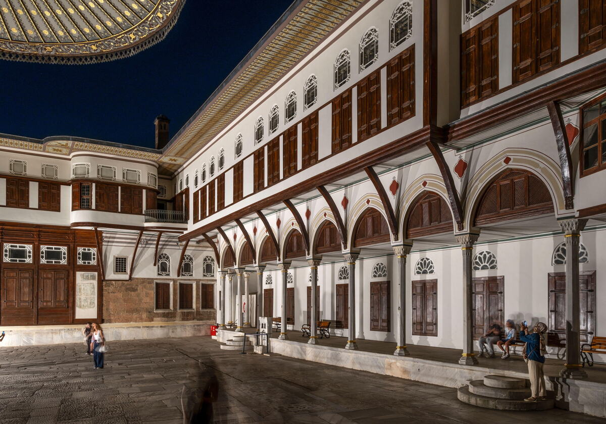 palata Topkapi - harem - dvorište miljenica sa apartmanima