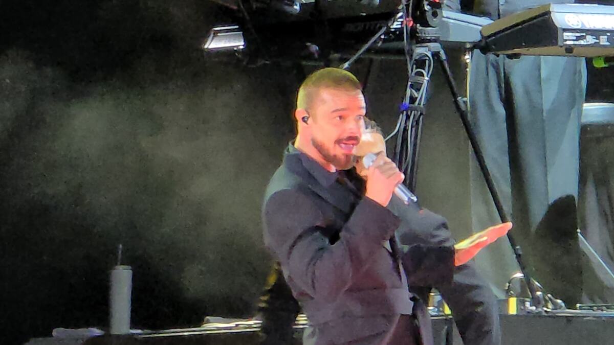 Koncert Rikija Martina na Belgrade River Fest-u