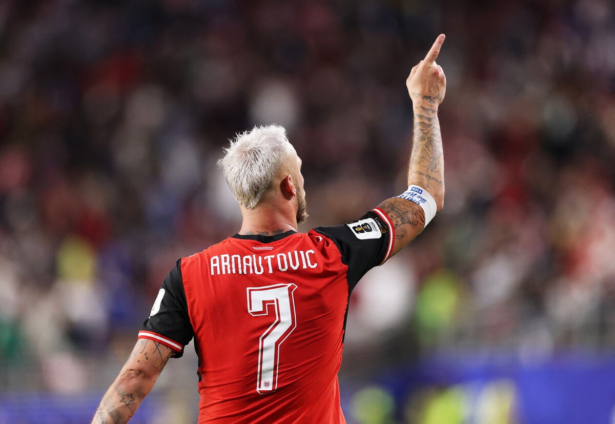 Marko Arnautović gol na meču Austrija - Jordan