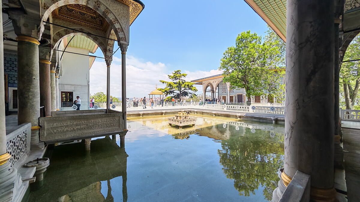 palata Topkapi - četvrto dvorište