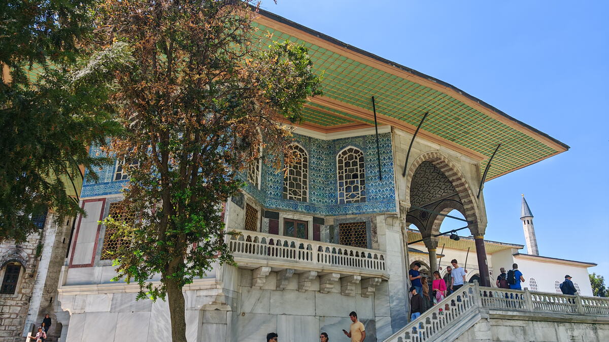palata Topkapi - četvrto dvorište - Jerevanski paviljon