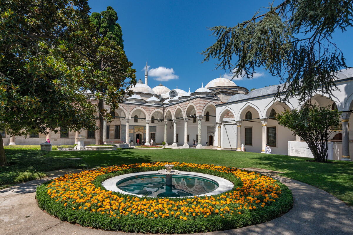 palata Topkapi - treće dvorište
