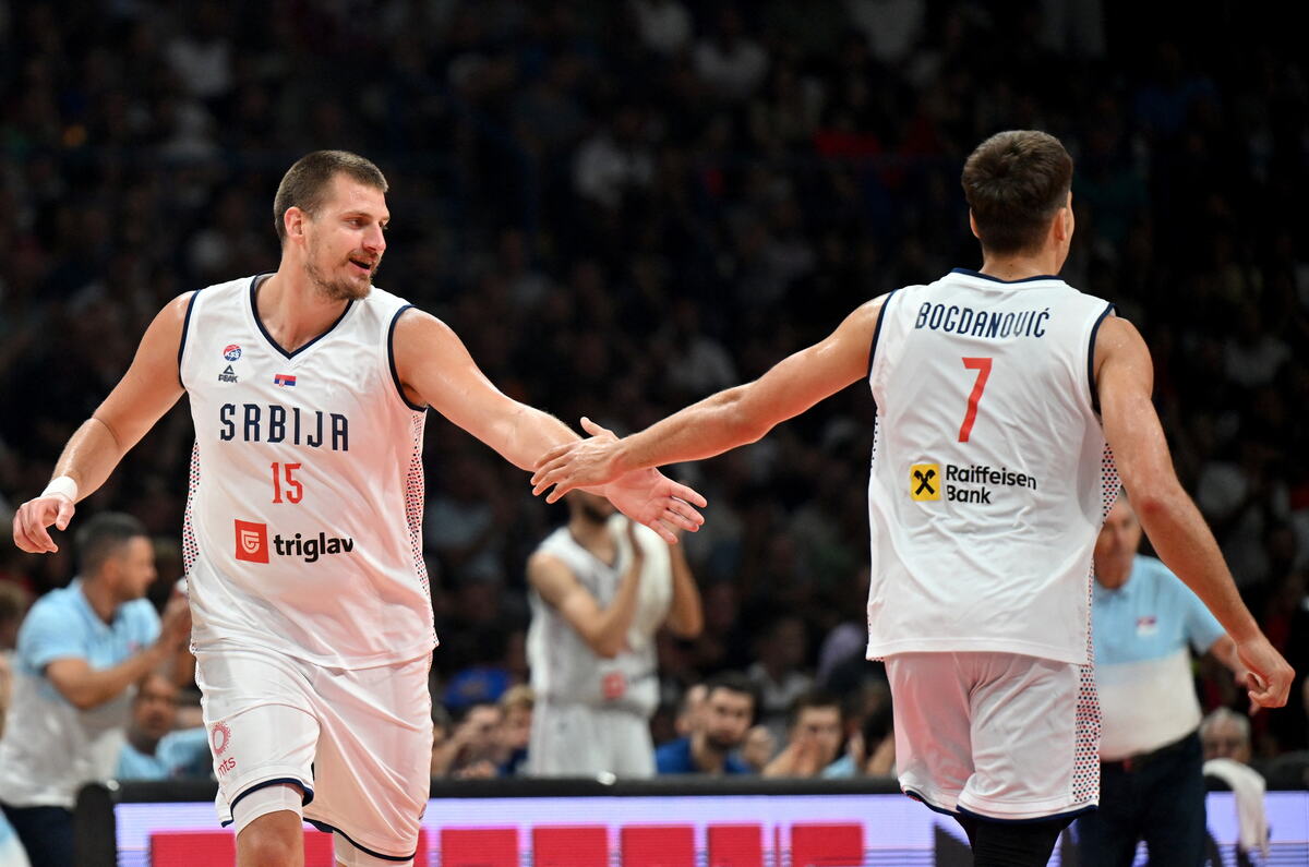 Bogdan Bogdanović i Nikola Jokić