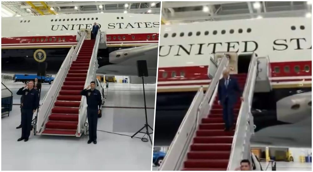Donald Tramp predsedničlki avion