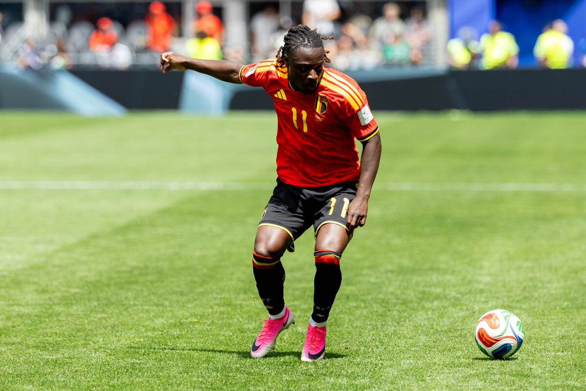 Žeremi Doku, Fudbalska reprezentacija Belgije