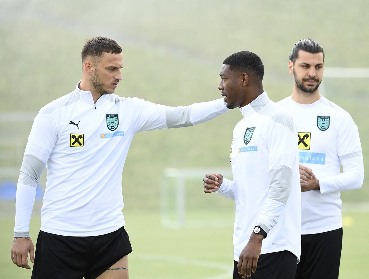 Marko Arnautović David Alaba Aleksandar Dragović