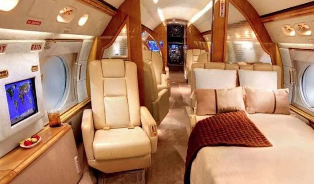Lionel Mesi, privatni avion
