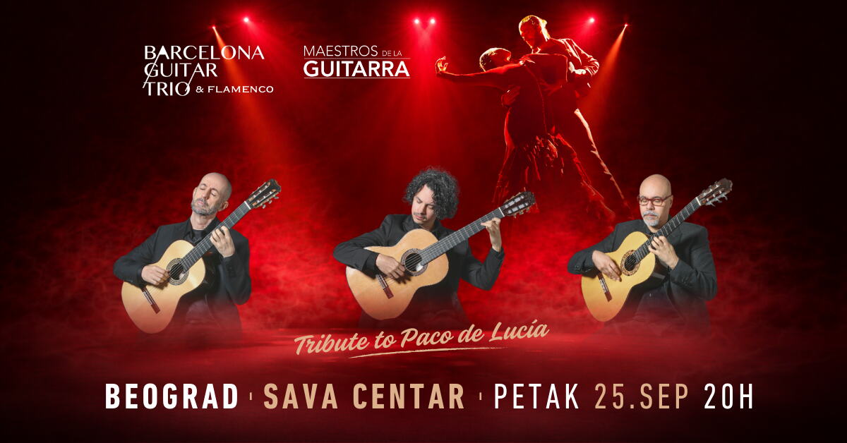 Barcelona Guitar Trio & Dance - Tribute to Paco de Lucía