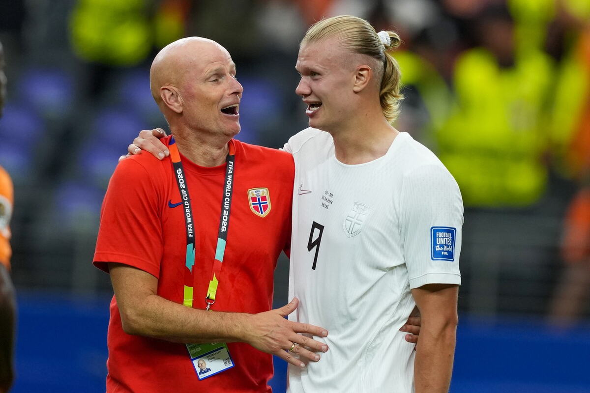 Stale Solbaken i Erling Haland