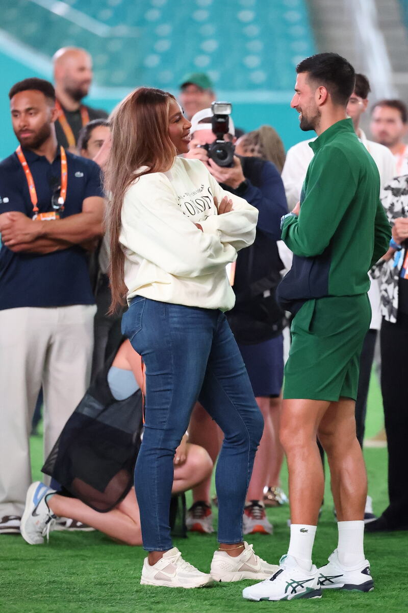 Serena Vilijams, Novak Đoković